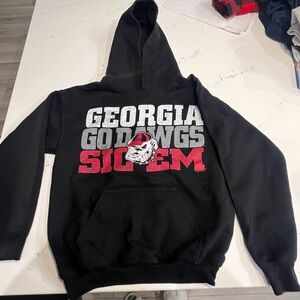 Gildan Black Georgia Bulldogs Hoodie